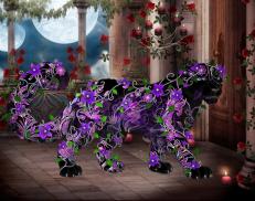 A custom Snow Leopard puma named 'Carry On'