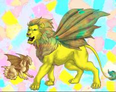 A custom Lion puma named 'Nanner Nanner'