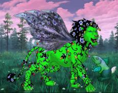 A custom Lion puma named 'Chimera Spirit'