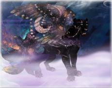 A custom Lion puma named 'Vesper Angel &trade; ☪ ☄✈'