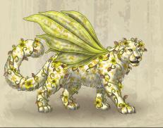 A custom Snow Leopard puma named 'Na Na Hey Hey'