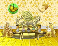 A custom Snow Leopard puma named 'Bananarama'