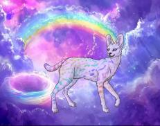 A custom Serval puma named 'Ammolite'