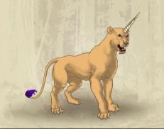 A custom Lion puma named 'Dawndancer'