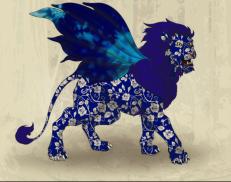 A custom Lion puma named 'Jazz'