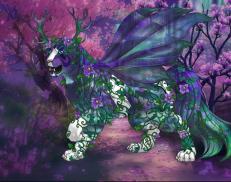 A custom Tiger puma named 'Gwanwyn'