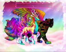 A custom Snow Leopard puma named 'Jophiel Angel &trade; ☪ ✈'