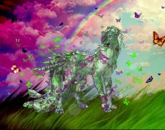 A custom Cheetah puma named 'Stinging Nettle'