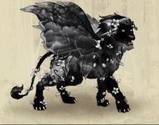 A custom Lion puma named 'Smirr &trade; ✾ ✼'