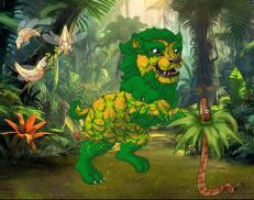 A custom Wushi puma named 'Aloha'