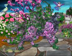 A custom Tiger puma named 'Gardenia'