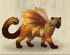 A custom Snow Leopard puma named 'Geek Raffle - Custom Snow Leopard'