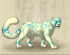 A custom Snow Leopard puma named 'FoulTongue'