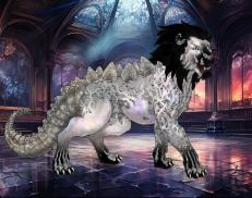 A custom Lion puma named 'White Opal'