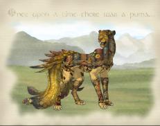 A custom Cheetah puma named '&pound; Mea kākau ♀'