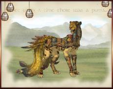 A custom Cheetah puma named '&pound; Mea kākau ♀'