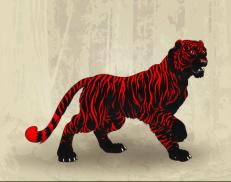 A custom Tiger puma named 'Shadow'
