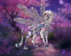 A custom Cheetah puma named 'Hyacinth'