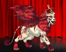 A custom Lion puma named 'His Royal Highness'