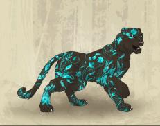 A custom Tiger puma named 'Sadhbh'