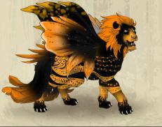 A custom Lion puma named 'Fanta'